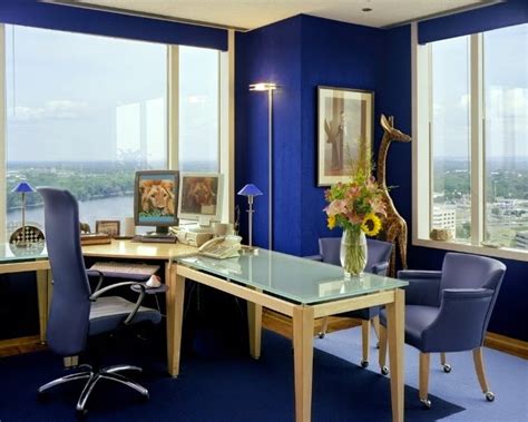 The best colors for a productive and calming work space at home. Best Wall Paint Colors for Office
