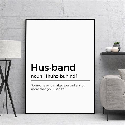 If you're stuck in a creative rut, we've compiled the ultimate gift guide for any man in your life—boyfriend, fiancé or husband—to make shopping way easier. Husband Definition Print Gift for Husband Christmas | Etsy ...