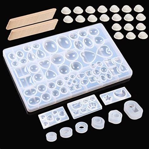 new product epoxy resin mold kit silicone resin casting molds and gem resin mold accessories