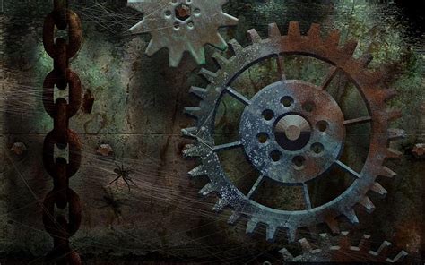 Steampunk Gears Cogs Hd Wallpaper Pxfuel