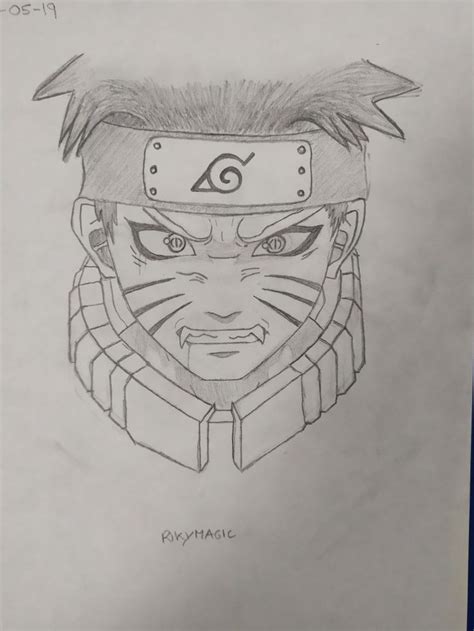 Naruto Pencil Drawing Naruto Drawings Anime Sketch Cartoon Sketches