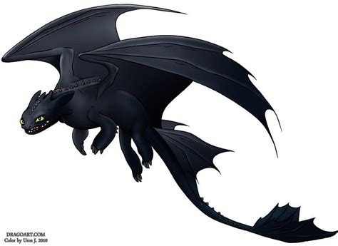 Toothless In Flight How Train Your Dragon Night Fury Dragon