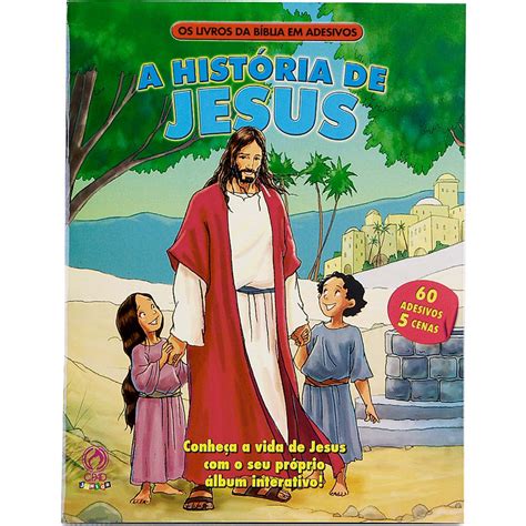 Livros Da Bíblia Em Adesivos A História De Jesus Cpad Cpad