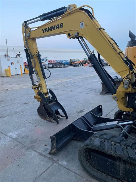2018 Yanmar Vio55 Mini Excavator For Sale 1364 Hours Grand Prairie
