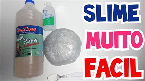 Receita Como Fazer Slime Amoeba Muito Fácil Com Cola De Slime 3