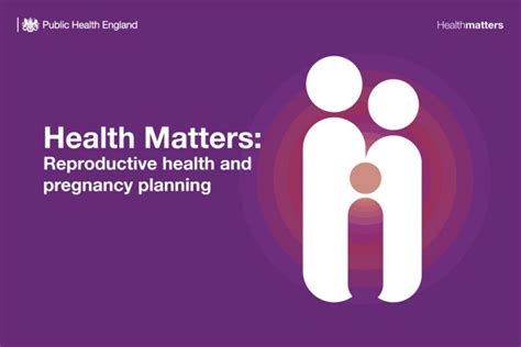 Health Matters Reproductive Health And Pregnancy Planning Public