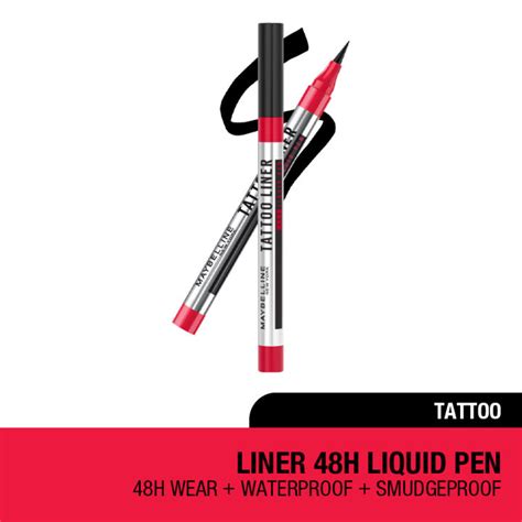 Maybelline Tattoo Liner 48h Liquid Pen Black Lazada