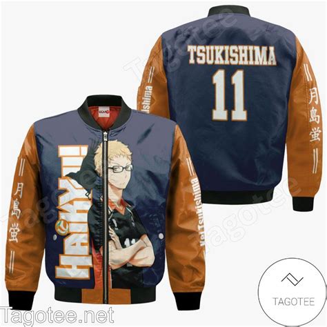 Karasuno Kei Tsukishima Haikyuu Anime Jacket Hoodie Sweater T Shirt