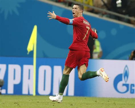 Fifa World Cup 2018 Cristiano Ronaldo Hat Trick Helps Portugal Hold
