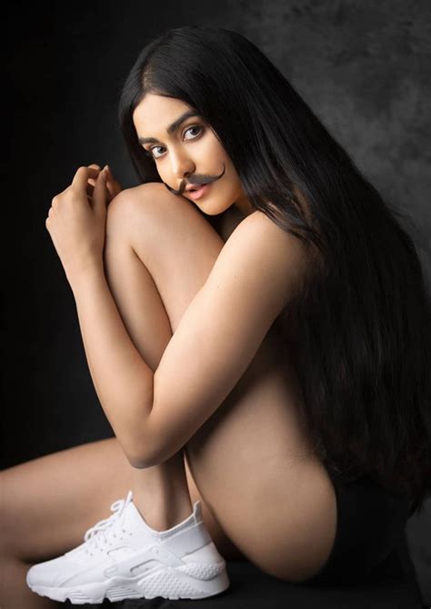 PICTURES Adah Sharma Goes TOPLESS In Her Latest Photoshoot Sports A Moustache Bollywood News