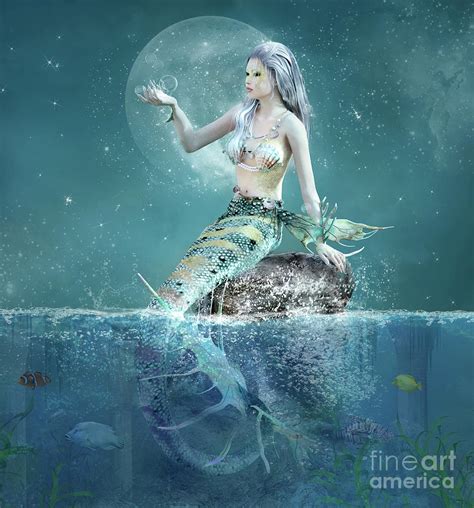 Queen Of The Ocean Digital Art By EllerslieArt Fine Art America