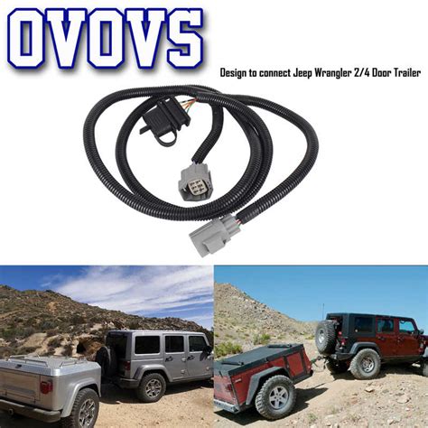 jeep wrangler unlimited trailer wiring  wiring collection