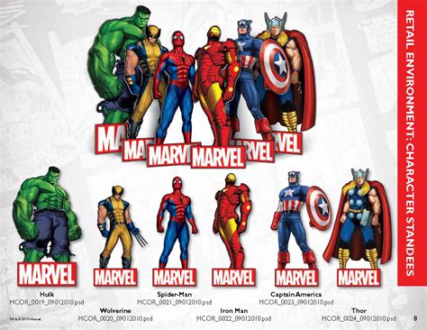 Marvel Corporate Style Guide Marvel By Julie Santomero At