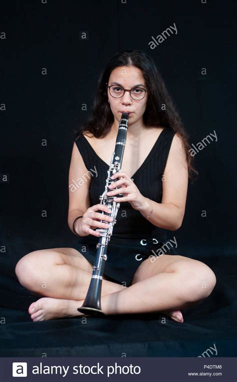 Girl Play Clarinet Hi Res Stock Photography And Images Alamy