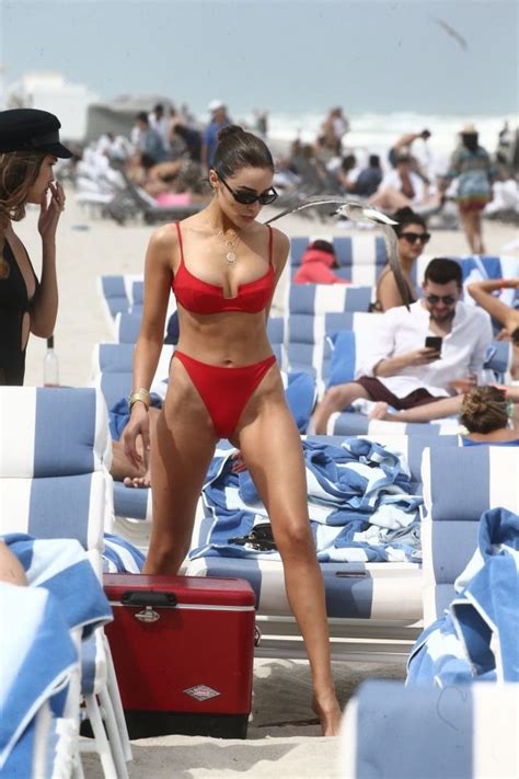 Olivia Culpo Thefappening Sexy Red Bikini Photos The Fappening