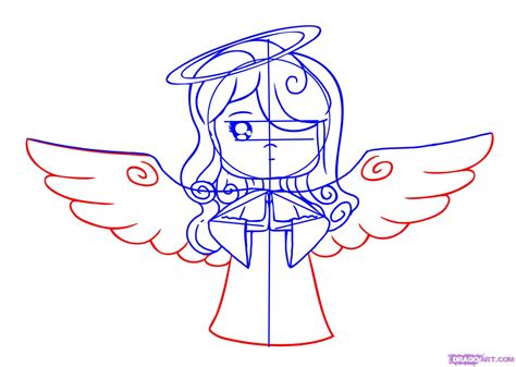 Drawing Of Angel Cartoon Clip Art Library