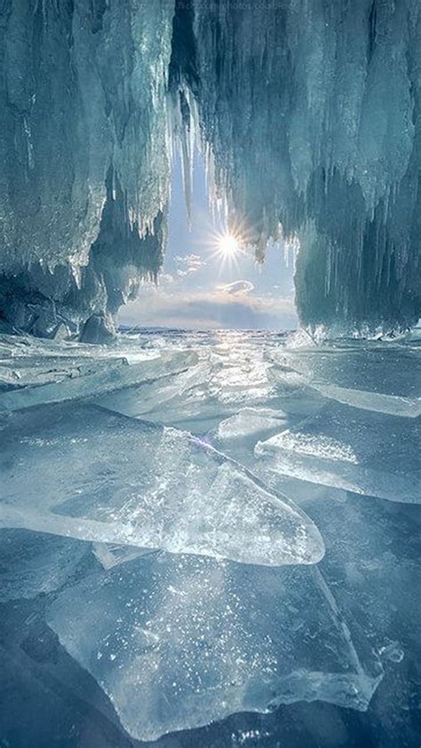 Frozen Ice Sun Hd Mobile Wallpaper Peakpx