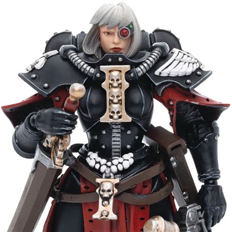 Joy Toy Warhammer 40000 Adepta Sororitas Battle Sister Superior Kassia 118 Scale Action Figure