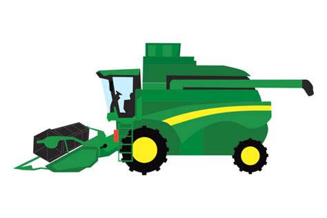 4 Combine Harvester Clipart — Award Winning Free Clipart Equipment Radar