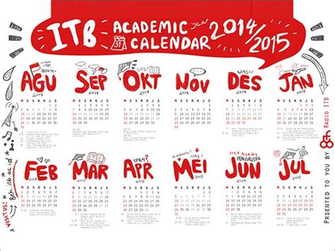 8 Academic Calendars Sample Templates