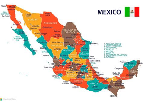 25 Hermoso Mapa De Mexico Por Estados Y Capitales Images And Photos Images