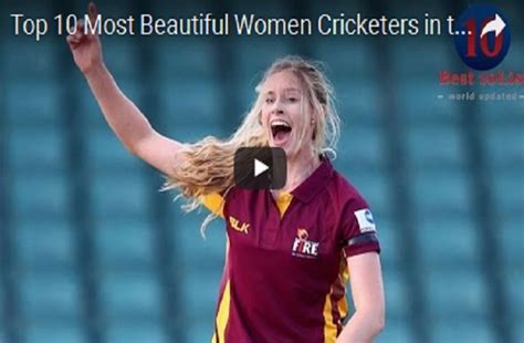10 most beautiful women cricketers in the word video top 10 beautiful women 10 most