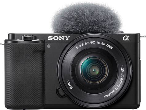 Sony Alpha Zv E10 Kit Mirrorless Vlog Camera With 16 50mm Lens Black
