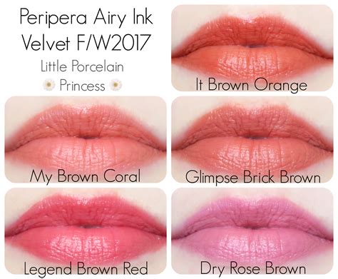 An amazing transformation of tint ink airy velvet. Little Porcelain Princess: Review: Peripera Airy Ink ...