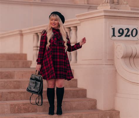 Recreating The Iconic Red Plaid Clueless Cher Outfit Lizzie In Lace