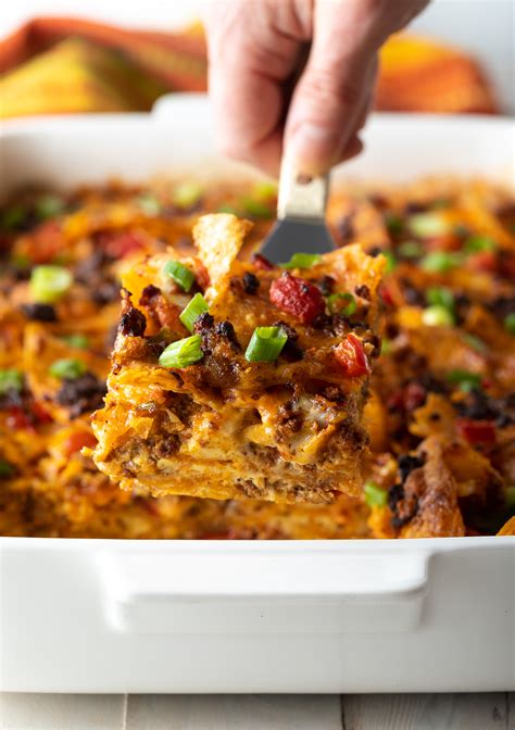 Easy Make Ahead Mexican Breakfast Casserole A Spicy Perspective