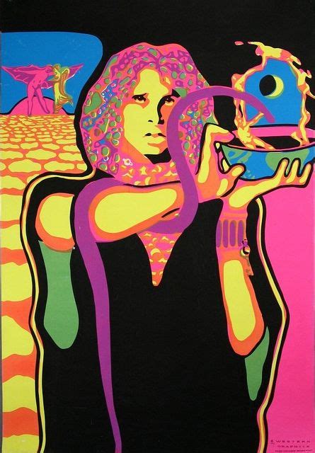 Jim Morrison Psychedelic 1969 Poster By Rising70 Via Flickr