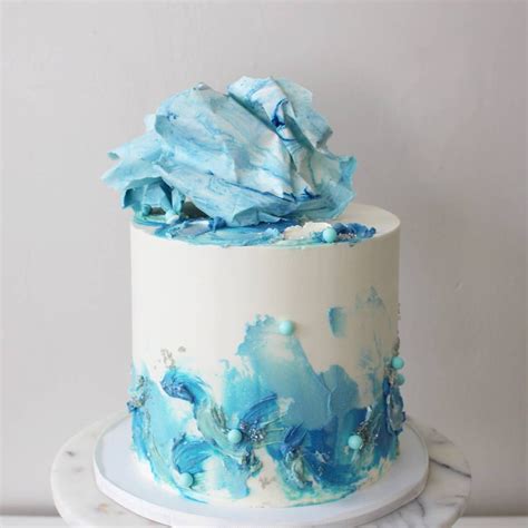 Textured Buttercream Cake Pretty Cakes Beautiful Cakes Amazing Cakes