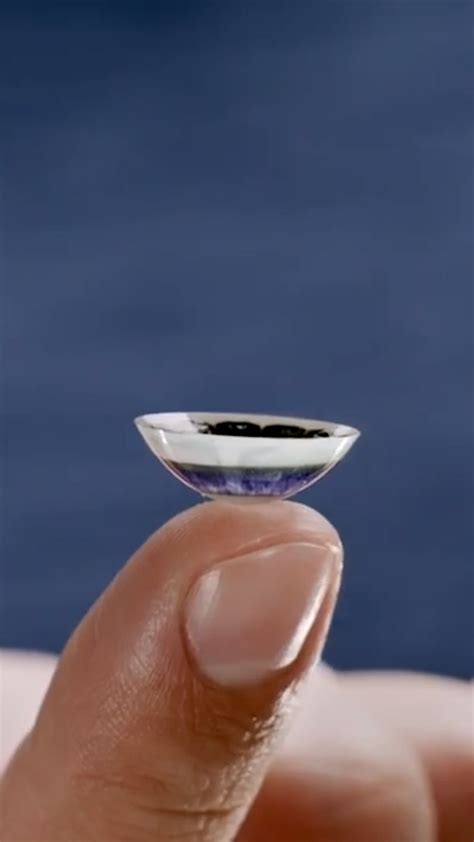 smart contact lenses are coming technology prototype visual perception imagine having all