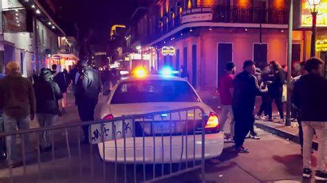Breaking New Orleans Pd Reports Two Teens Shot On Bourbon Street