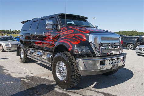 Ford F 650 Monster Truck At The Nopi Nationals Car Show At Flickr