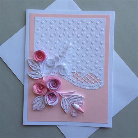 Quilled Card For Any Ocassion Etsy Paper Quilling Designs Quilling