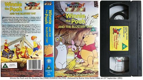 Winnie The Pooh And The Blustery Day D Pal Vhs Uk Flickr