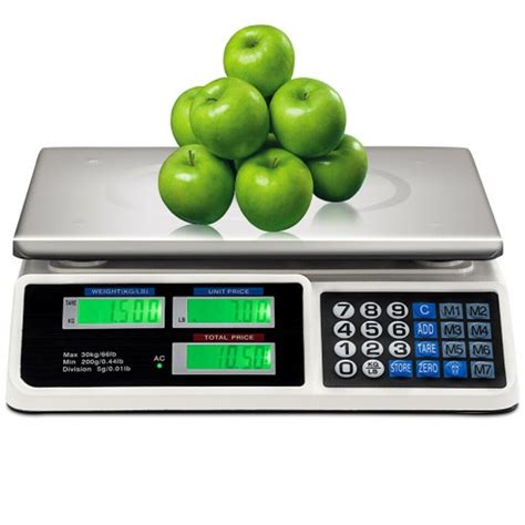 66 Lbs Digital Weight Scale Retail Food Count Scale Ep24723us