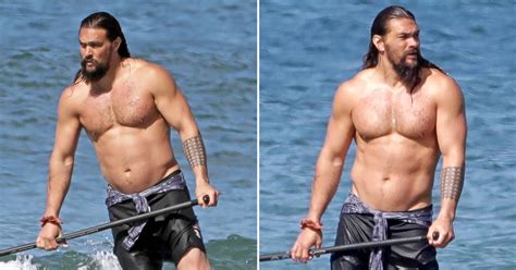 Aquaman Star Jason Momoa Shows Off His Toned Body While Surfing In Hawaii Thehiu