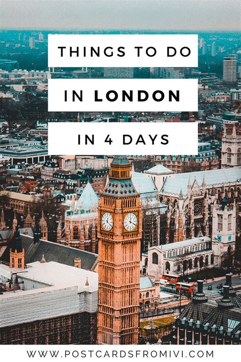 The Best 4 Day London Itinerary Things To Do In London In 4 Days