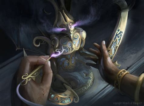 Implement Of Malice Mtg Art From Aether Revolt Set By Titus Lunter
