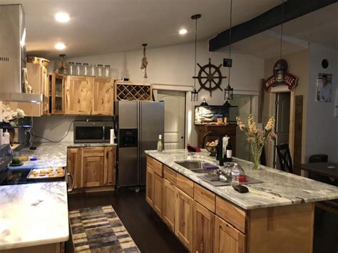 Visit & look for more results! Carolina Hickory Kitchen Cabinets (With images) | Hickory ...
