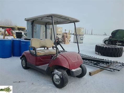 Golf Cart Qty 1 2009 Yamaha YDRA Michener Allen Auctioneering Ltd