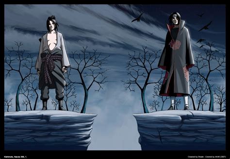 Fondos De Pantalla Anime Cuervo Naruto Shippuuden Hermanos Sasuke