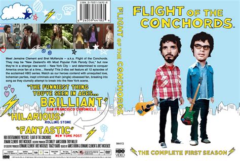 Flight Of The Conchords Season 1 Tv Dvd Custom Covers Flight Of