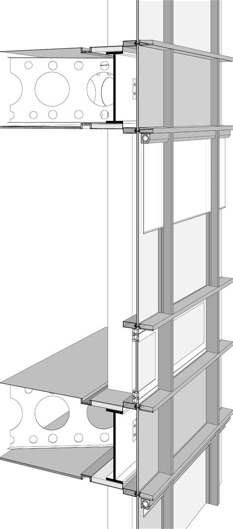 Curtain Wall Section Drawing