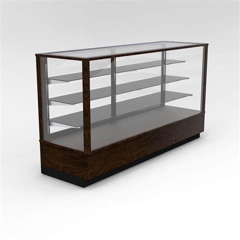 Extra Vision Contemporary Rectangle Horizontal Display Case Display