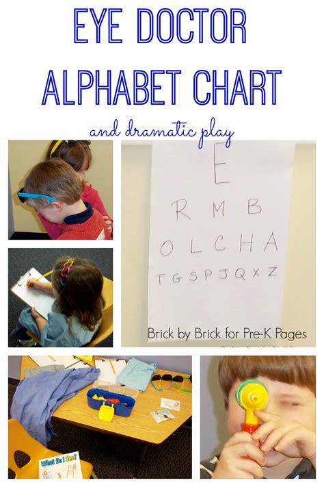 Eye Doctor Chart Activity Pre K Pages