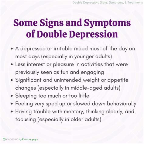 What Is Double Depression Signs Symptoms And Treatments
