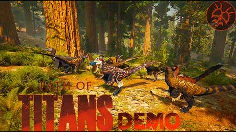 First Multiplayer Experience Path Of Titans Demo Gameplay Youtube